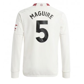Manchester United Harry Maguire #5 Rezervni Dres 2023-24 Dugim Rukavima